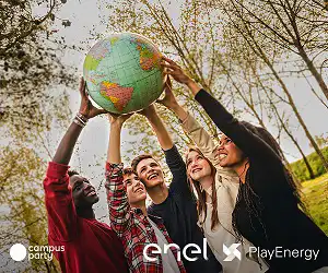 Pessoas segurando o mundo