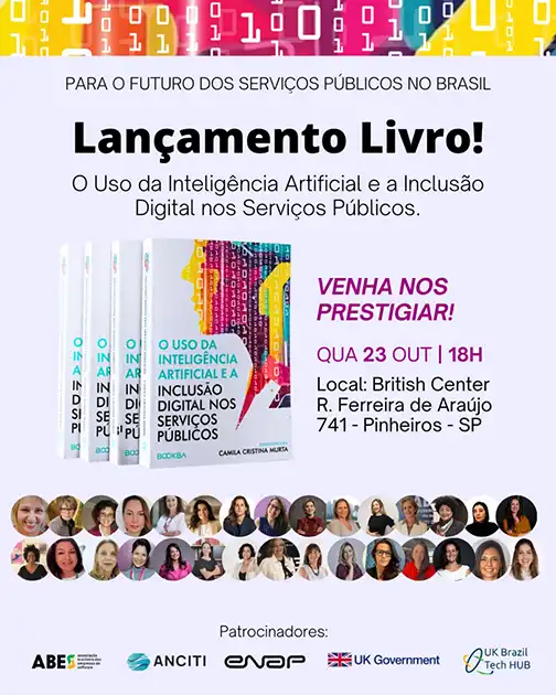 Capa livro Uso da Inteligência Artificial e a inclusão digital nos serviços públicos