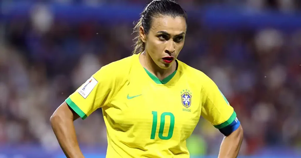 Jogadora de Futebol Marta