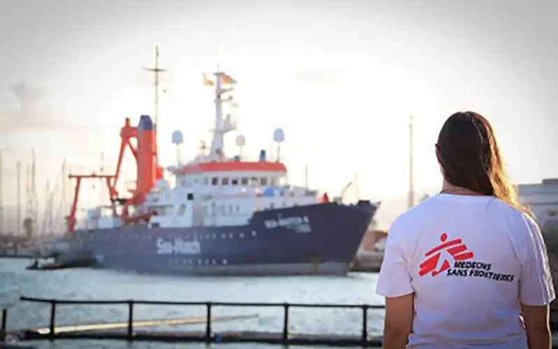 Parceria MSF e Sea-Watch em apoio a migrantes refugiados na região do Mediterrâneo