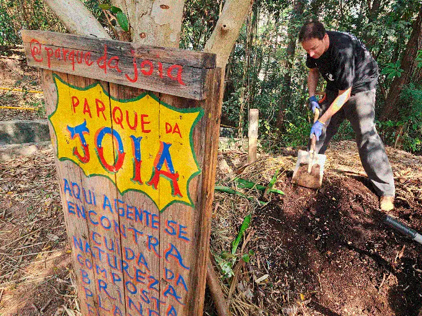 Entrada do Parque da Joia